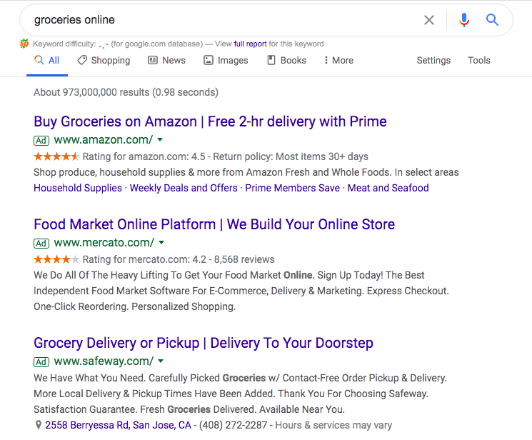 Google-Search-ads-groceries-online